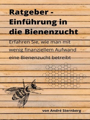 cover image of Budget-Ratgeber--Einführung in die Bienenzucht